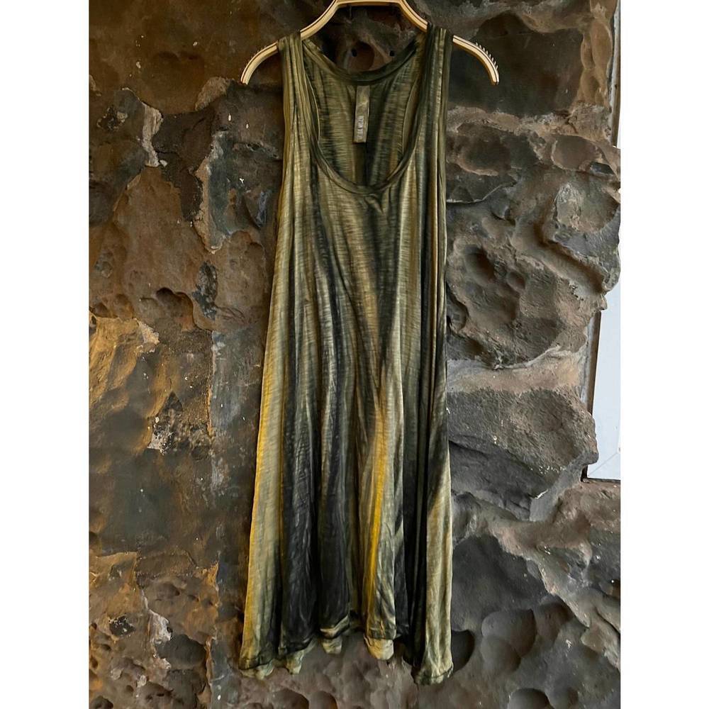 NEW GILDA MIDANI women's short trap dress in marble electric